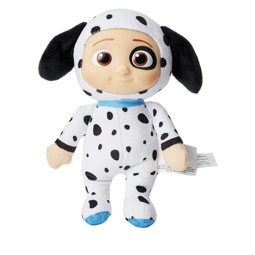 CoComelon JJ Puppy Doll Plush Toy Official Dalmation Dog Stuffed Soft Toy 8 inch